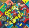 chess Me by Franz Ackermann contemporary artwork Painting