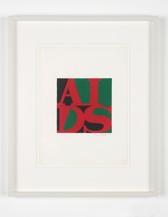 AIDS Marcus Garvey by General Idea contemporary artwork Painting