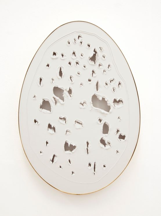 Holy Egg White by Gavin Turk contemporary artwork Painting