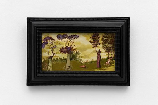 A View to a Kill by Sanam Khatibi contemporary artwork Painting