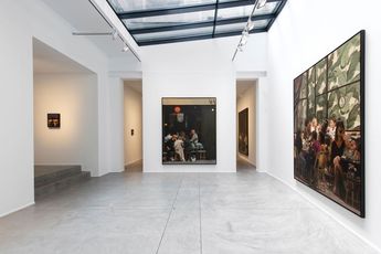 Contemporary art exhibition Bilal Hamdad Reflets at Templon Brussels Belgium