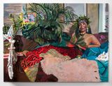 Tiningo si Sirena by Gisela Mcdaniel contemporary artwork painting works on paper