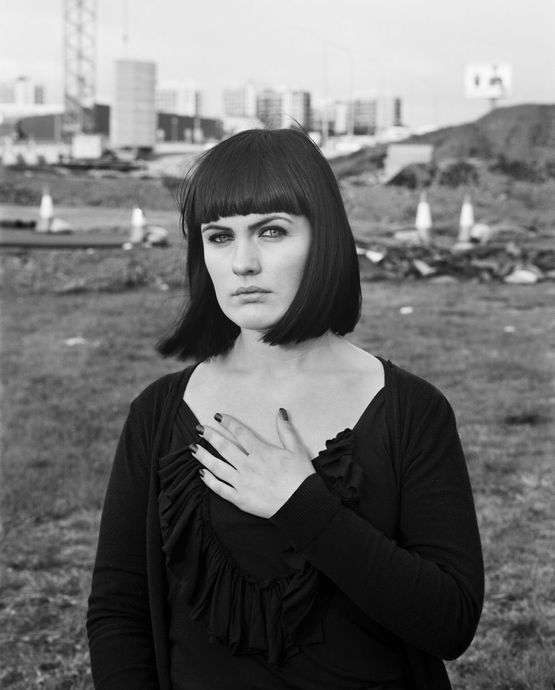Monalisen der Vorstadte Adda Reykjavik by Ute  Werner Mahler contemporary artwork Photography