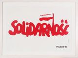 Solidarnosc by Jerzy Janiszewski contemporary artwork print