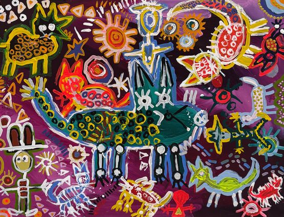 313-26AS by Kaylene James contemporary artwork Painting