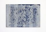Underground Blue - Slate Path by Edith Dekyndt contemporary artwork textile