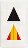 BN The Triangle Paintings by David Diao contemporary artwork Painting
