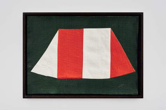 Sem titulo da serie Lona Untitled from the series Lona by Allan Weber contemporary artwork Textile