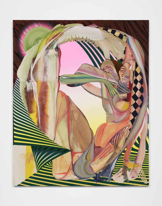 Is This The Return to Oz by Christina Quarles contemporary artwork Painting
