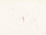 Untitled by Oswald Oberhuber contemporary artwork drawing works on paper