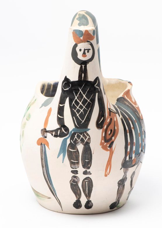 Cavalier et cheval A.R. 137 by Pablo Picasso contemporary artwork Sculpture