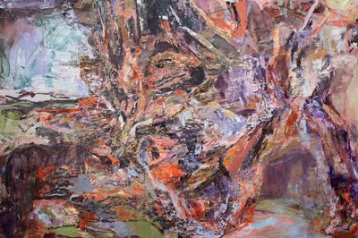 Francesca Mollett in the Studio
