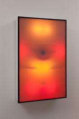 Kinechromatic Device by Abraham Palatnik contemporary artwork sculpture