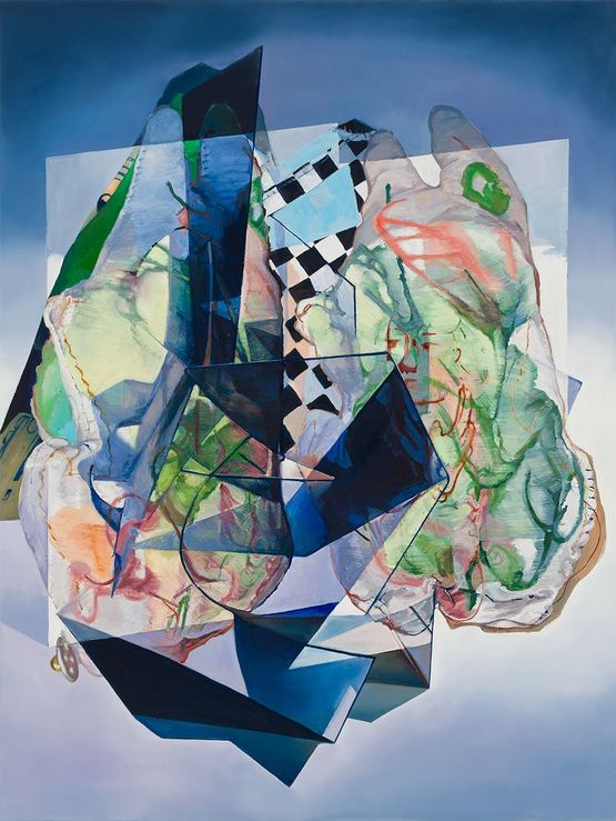 Layered Prayers by Jihyun Lee contemporary artwork Painting