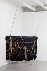 Sem titulo  Agrafo by Laura Lima contemporary artwork textile