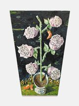 Night chile and roses by Ken Taylor contemporary artwork painting