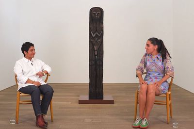 Huma Bhabha in conversation with Diana Campbell