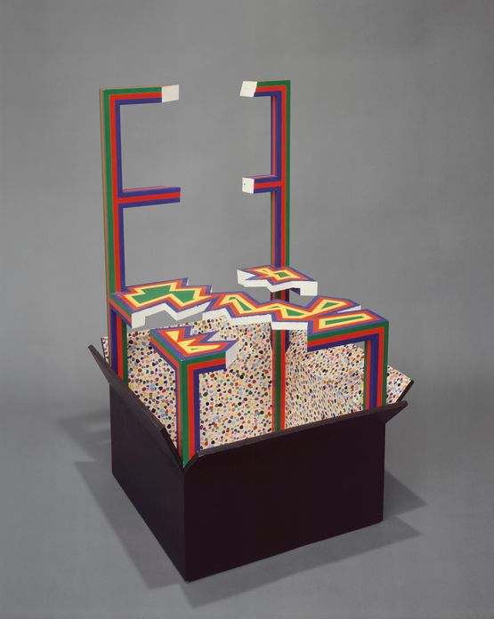 Chair Transformation 9 by Lucas Samaras contemporary artwork Sculpture