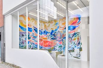 Contemporary art exhibition Sophie von Hellermann Loves Labours Lost at Sies  Hoke Dusseldorf Germany