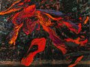 Untitled Lava Flow by Thasnai Sethaseree contemporary artwork Painting