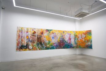 Contemporary art exhibition Yongseok Oh Allosteric Ginger at Gallery Chosun Seoul South Korea