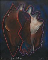 Composition abstraite by Francis Picabia contemporary artwork painting