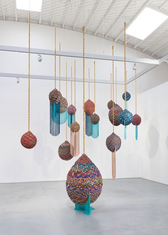 phala fruit by Suchitra Mattai contemporary artwork Installation