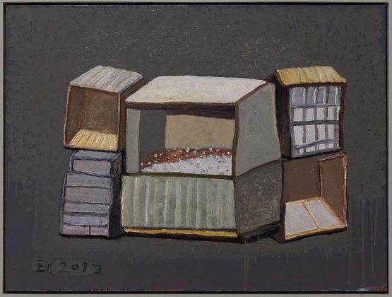 Box by Wang Chuan contemporary artwork Painting