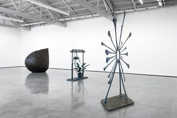 Contemporary art exhibition Evan Holloway Outdoor Sculptures at David Kordansky Gallery Los Angeles United States