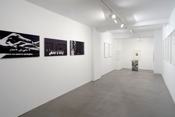 Contemporary art exhibition Ayman Yossri Daydban Common Grounds at Sabrina Amrani Madera 23 Madrid Spain