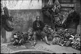 Brush dealer. Shanghai September 1949 by Henri Cartier-Bresson contemporary artwork photography