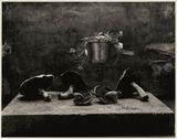 Still Life with Chalice and Horse Mushrooms in My Garden Shed by Don Mccullin contemporary artwork photography