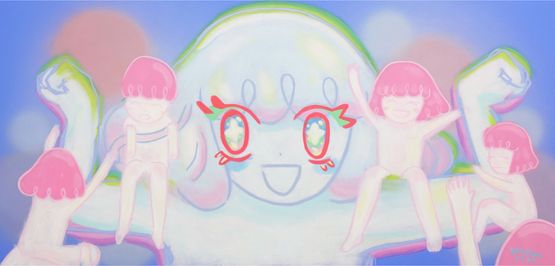 UNLEASHING STRENGTH FOR TOMORROW by Yeo Kaa contemporary artwork Painting