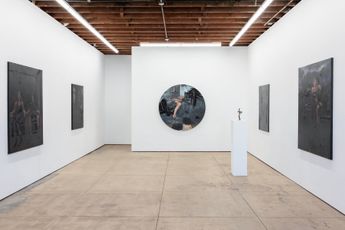 Contemporary art exhibition Natia Lemay Just Short Of Contact at Wilding Cran Gallery  Los Angeles United States