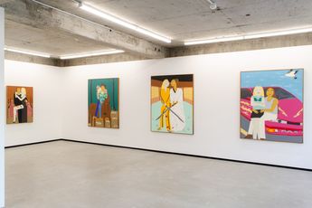 Contemporary art exhibition Claudia Kogachi Heaven must be missing an angel at Jhana Millers Wellington New Zealand