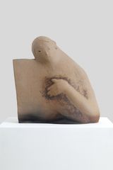 Skys Reading  by Yasushi Amano contemporary artwork sculpture