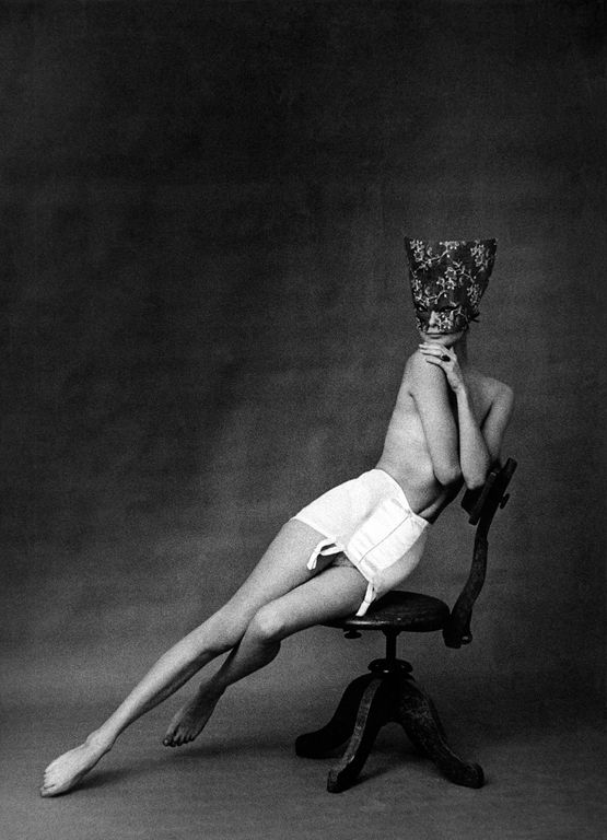 Paris ad for Chantelle lingerie by Frank Horvat contemporary artwork Photography