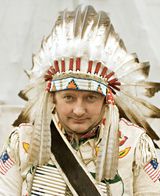 German Indians Chief by Andrea Robbins and Max Becher contemporary artwork photography
