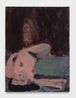Upside Down Nude by Janice Nowinski contemporary artwork Painting