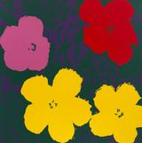 Flowers 1165 by Sunday B. Morning  Andy Warhol contemporary artwork print