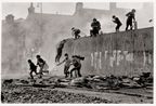 Catholic youths escaping from CS gas Londonderry Northern Ireland by Don Mccullin contemporary artwork Photography