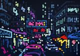 Urban Script by Yoon Hyup contemporary artwork painting