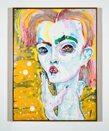 drunken love by Del Kathryn Barton contemporary artwork painting