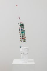 Tall Stack  Rave with Fuzz Ball by Paul Pascal Theriault contemporary artwork sculpture