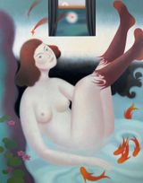 Play Pond 01 by Liu Youran contemporary artwork painting