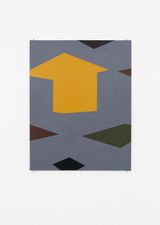 Untitled Two Point Perspective by Stephen Bram contemporary artwork painting