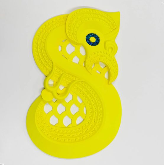 Pakatifrogger by Kereama Taepa contemporary artwork Sculpture