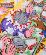 Accidents Will Happen by Olivia Sterling contemporary artwork painting