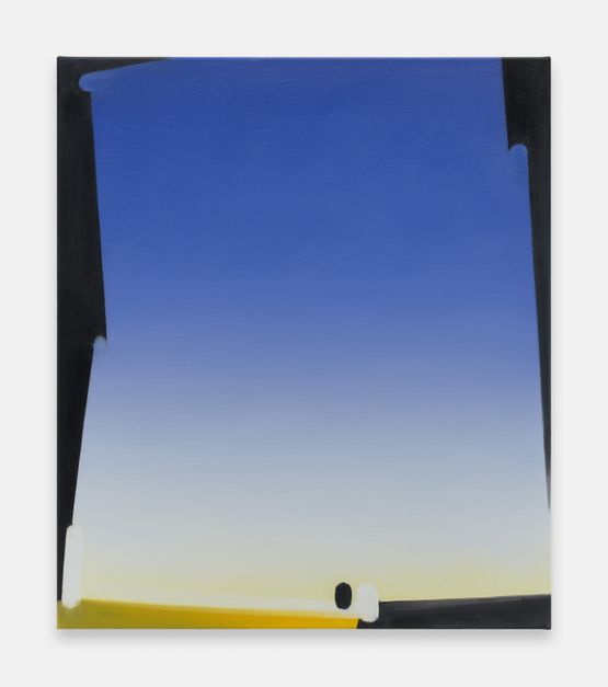 Solemnity and Irony in Romantic Painting taking the Example of the Engirded Sky in Carl Blechens Morgendammerung 96x72 cm 1826 by Michael Van Ofen contemporary artwork Painting