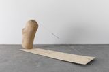 Self-balancing by Wang Lijun contemporary artwork sculpture